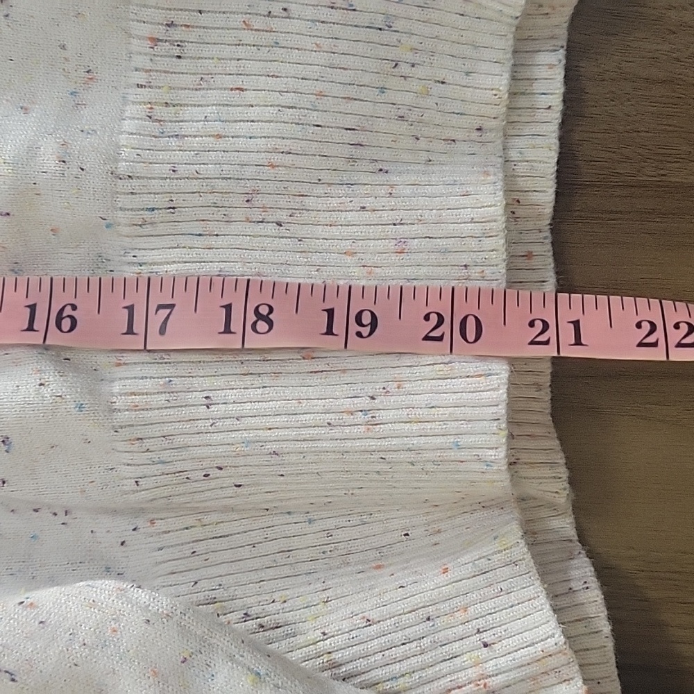 BB Dakota Steve Madden- Dresden Sweater in Rainbow Confetti-Size XL - Picture 11 of 16